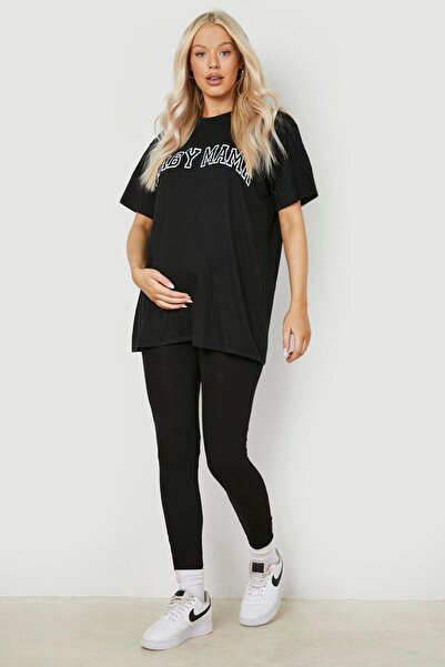 Machetta Těhotenské triko s oversize těhotenským potiskem