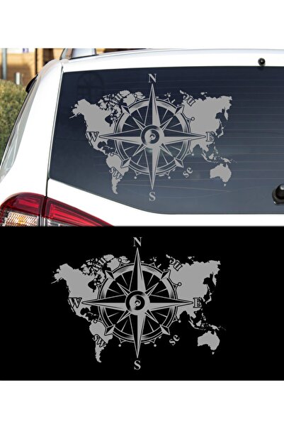 Melek Pazarı 60 X 46 cm - Dünya Pusula Off Road Karavan Sticker