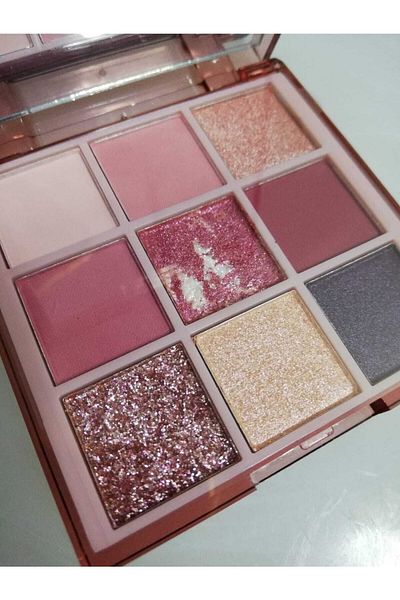 Farmasi Eyeshadow Palette 9 Pieces - Red Rose Shades / Rose Dune - New Product 2023 Oasis Collection