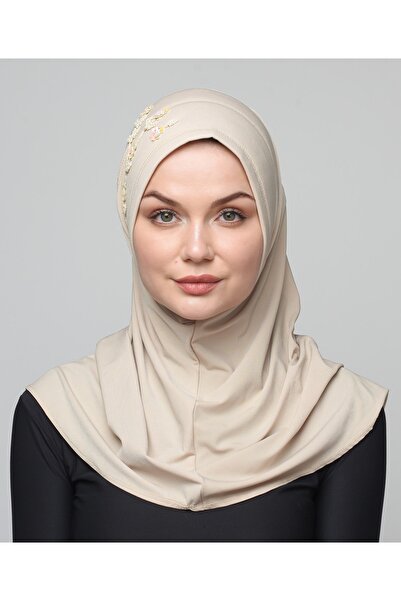kureyş Takmatik Pratik Eşarp - Hac - Umre - Günlük Kullanıma Uygun Iç Göstermez.