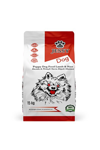 JESSY Puppy Kuzulu&pirinçli Yavru Köpek Maması 15 Kg