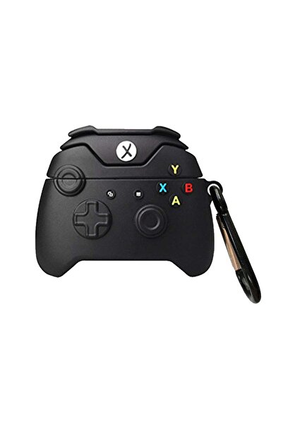 Microsonic 3. Nesil  Kılıf Cartoon Figürlü Silikon Xbox Gamepad Siyah