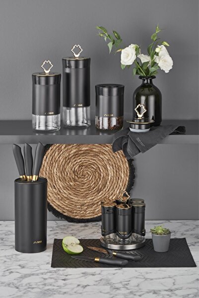 Neva N3295 Bitter Gold Silindir 6 Lı Bıçak Seti