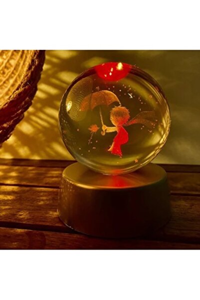 Genel Markalar Küçük Prens Cam Küre Rengarenk, Küçük Prens Işıklı Küre, Renk ...