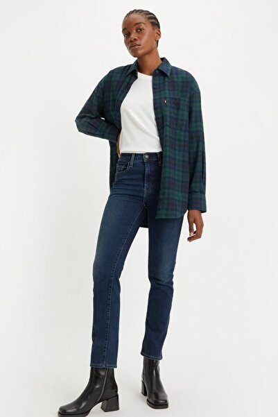 Levi's 724™ Yüksek Belli Düz Kot Pantolon