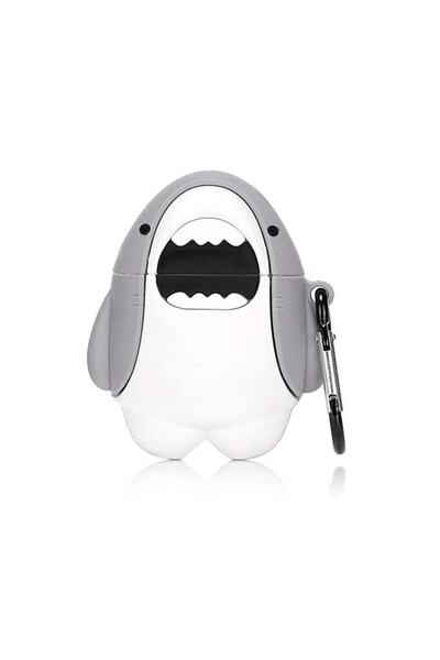 Microsonic 1. Nesil / 2. Nesil  Kılıf Cartoon Figürlü Silikon Köpekbalığı