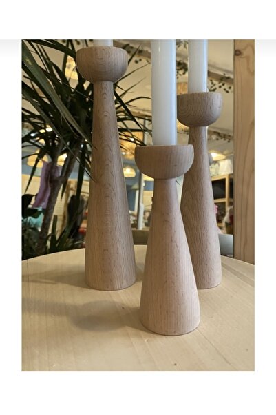 Happy Hands Dekoratif 3’lü Mumluk Şamdan