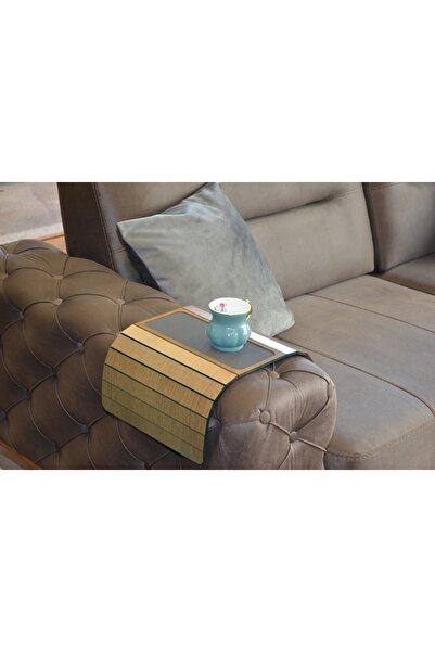 ARKITEKT EX Katlanabilir Kolçak Tepsisi | Yan Sehpa | Kaymaz Yüzey | 8 mm MDF...