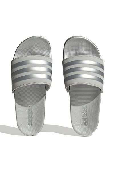 adidas H03619-k Adılette Comfort Damen Hausschuhe Grau