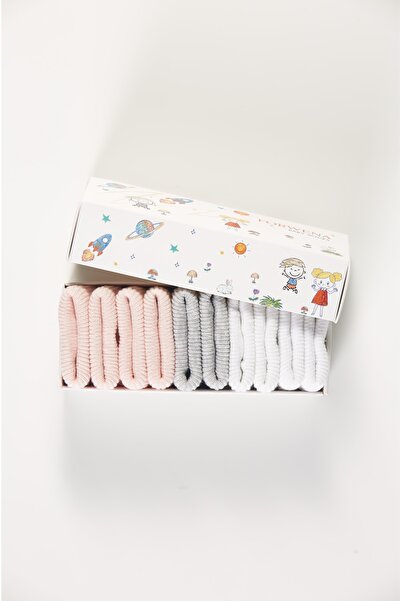Forwena Baby Socks 5'li Kutulu Bebek Renkli Pamuklu Dikişsiz Kıvırmalı Soket ...