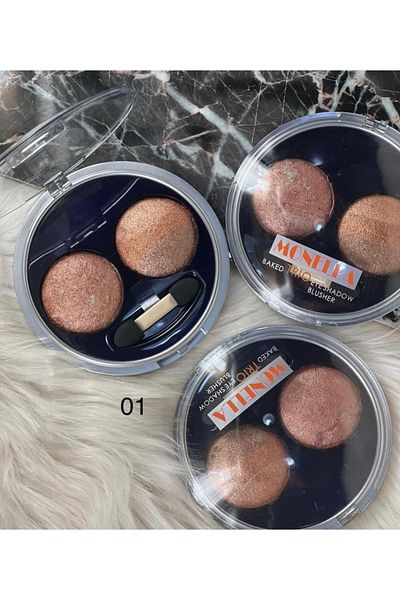 Monella Coffee Color Eyeshadow Set of 2