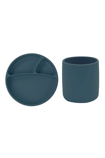 OiOi 2-Piece Nutrition Set Cup + Portion Plate