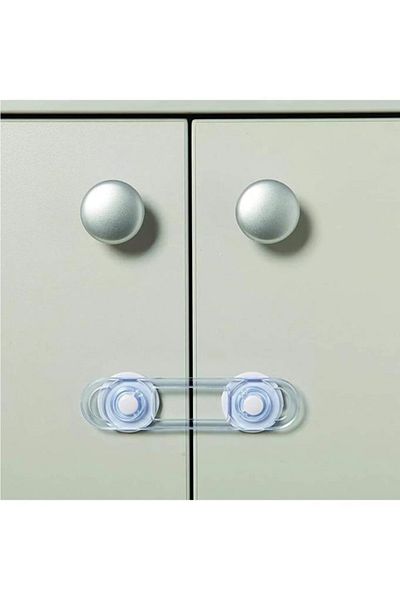 Tiesa Home 2-Piece Silicone Cabinet Drawer Child Safety Lock