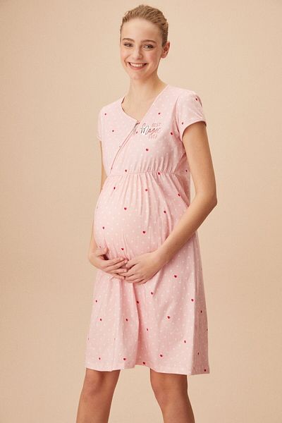 SUWEN Nachthemd - Rosa - Basic