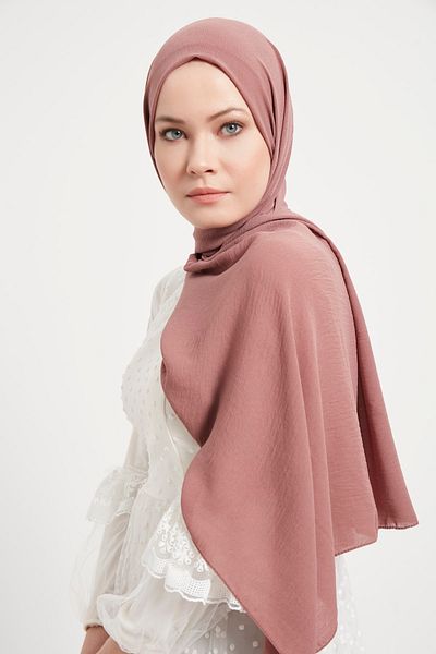 Gülsoy Women's Premium Jazz Shawl Dusty Rose - 150