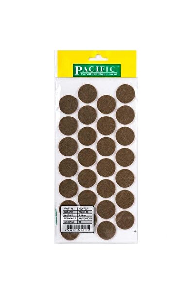 EYM Pacific Zemin Koruyucu Yapışkan Yuvarlak Keçe 28 Mm