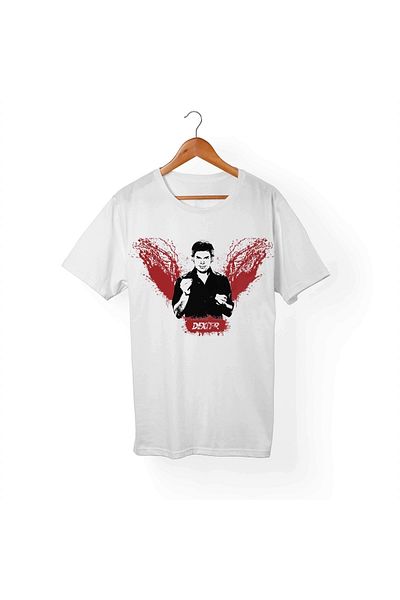 Alfa Tshirt Dexter Morgan White T-Shirt