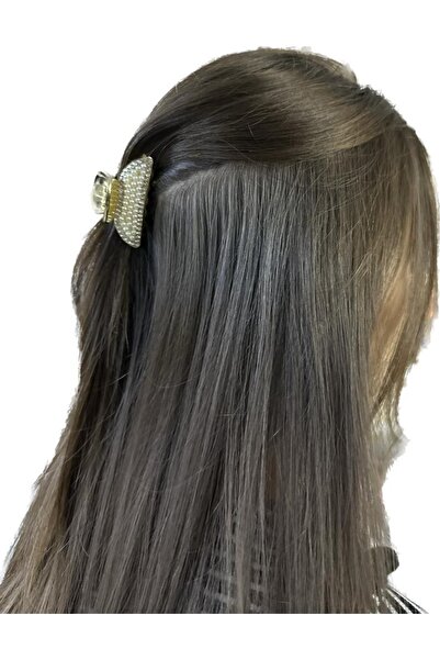 sema aksesuar Πόρπη με μαργαριτάρι και πέτρα ζιργκόν - πόρπη πεταλούδας