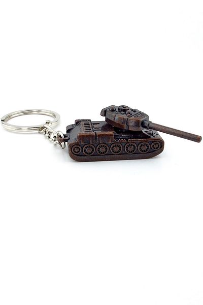 Solfera War Tank Armored Vehicle Figure Heavy Metal Keychain Kc022