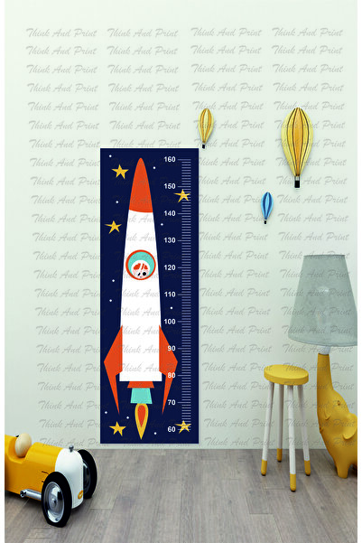 Think And Print Σετ αυτοκόλλητων για βρεφικό και παιδικό δωμάτιο με μετρητή ύ...
