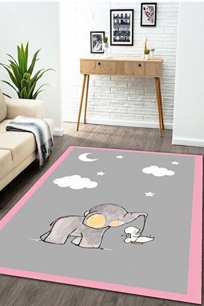 THEMODERNHANE Makinede Yıkanabilir Kaymaz Taban Leke Tutmaz Eğitici Bebek Ve ...