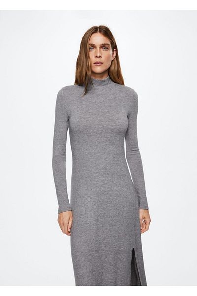 MANGO Woman Knitted Midi Dress