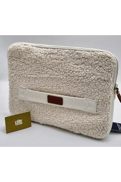 Harvey Miller Polo Club حقيبة كمبيوتر محمول للكمبيوتر المحمول مقاس 14 بوصة من Harvey Miller باللون البيج