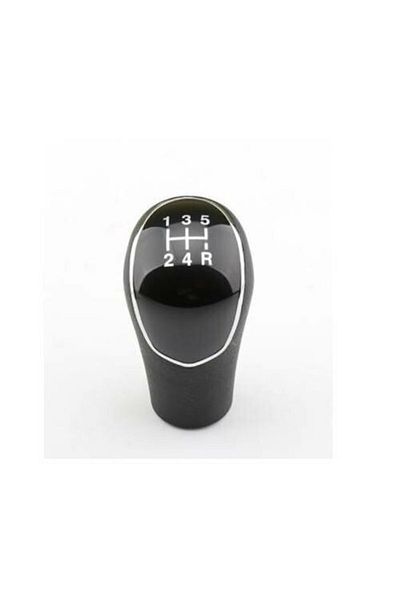Favori Auto Parts Hyundai Accent Millenium and Admira Case Black Scheme Leather Gear Shift Knob 5 Speed