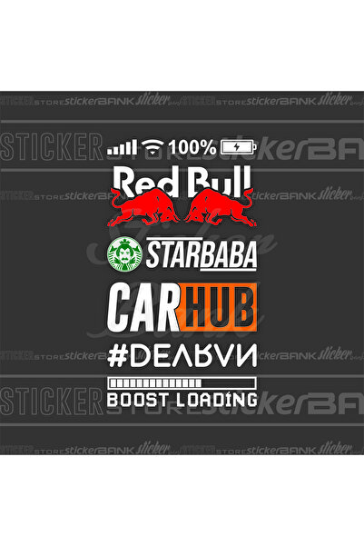 Sticker Bank Araba Sticker Arka Cam Sticker Set15