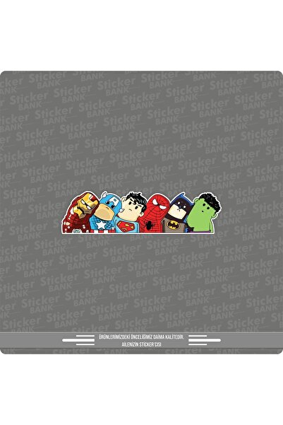 Sticker Bank Araba Sticker Cartoon-1 Sticker
