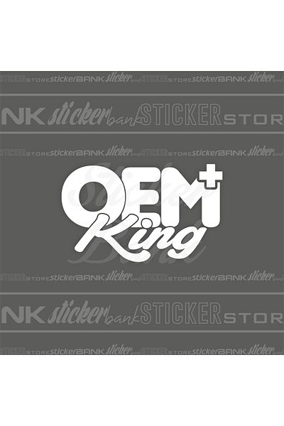 Sticker Bank ملصق سيارة OEM King
