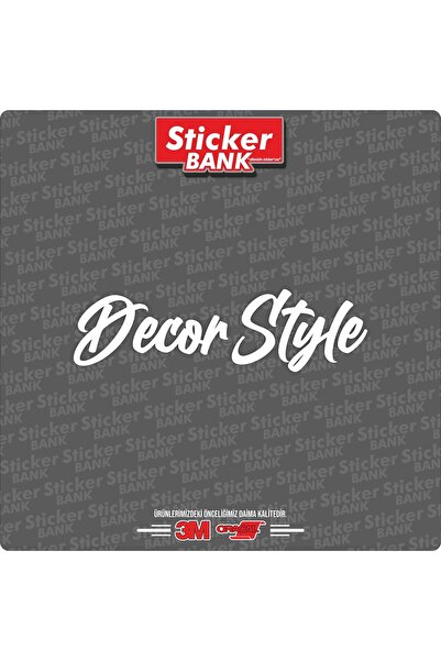 Sticker Bank أنماط السيارة - ملصق مزخرف