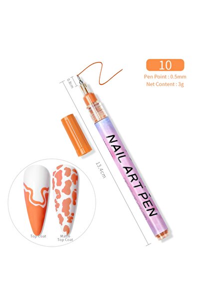 Born Pretty 0.5mm 3d Naıl Art Graffıtı Pen ( Tırnak Dekorasyon Çizim Kalemi )