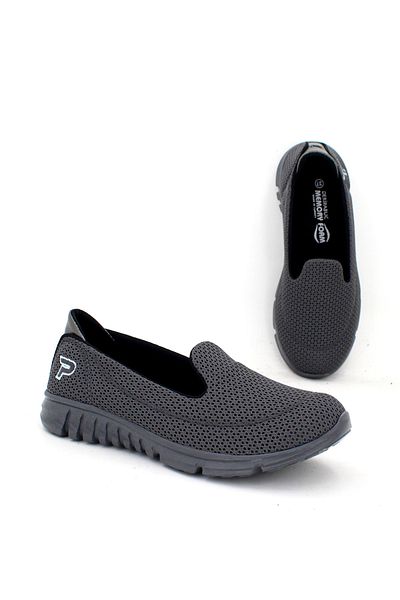 Deripabuc Smoked Women's Sports Ballerina Walking Shoes