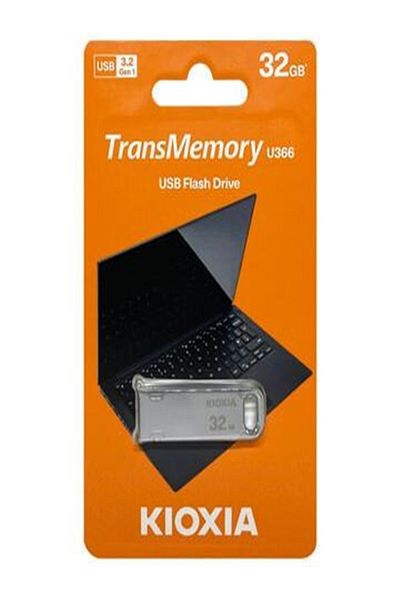 Kioxia U366 32 جيجابايت USB3.2 الجيل الأول Lu366s032gg4 معدني