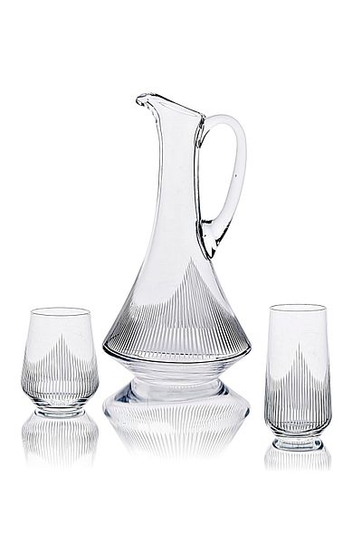 DECOSTYLE Hisar 25 Piece Paşabahçe Glass Cup Set