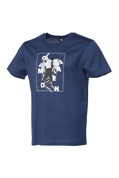 hummel Ανδρικό T-Shirt με λαιμόκοψη Galıo Navy Blue 911658 -2223