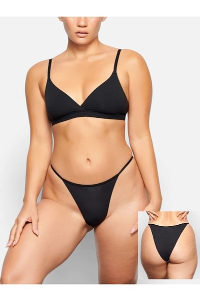 GECKO COLLECTION Gecko Fancy Thong Bikini - Women's Panties