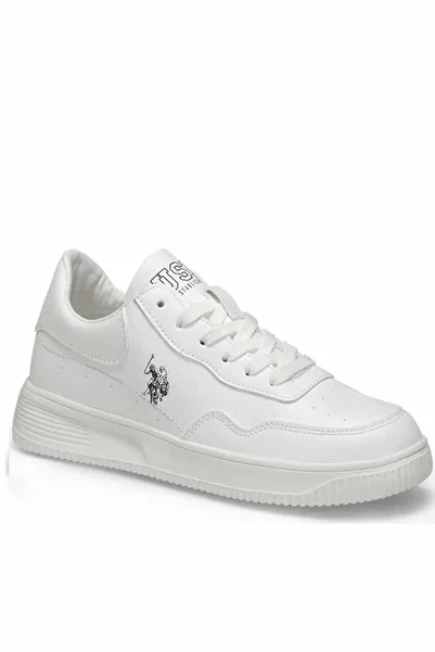 U.S. Polo Assn. Pantofi sport casual pentru femei Abe 3fx White