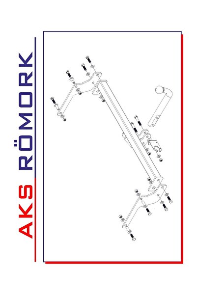 Genel Markalar Aks Proje Dahil Dacia Duster Çeki Demiri2010 Ve Sonrası Uyumlu