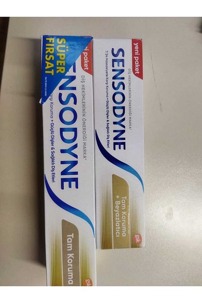 Sensodyne Full Protection 75 Ml + Full Protection Whitening Toothpaste 50 Ml