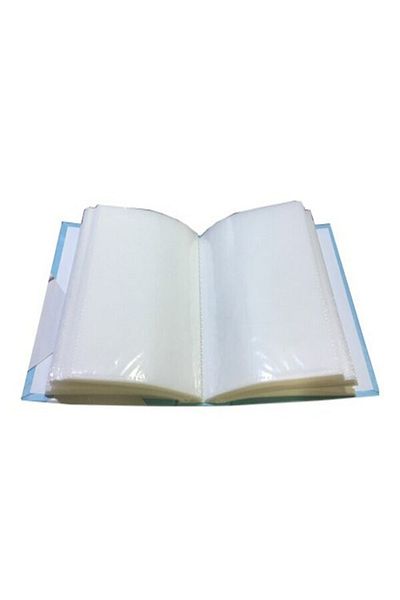 GünTech 10x15 200 Luxury Baby Album Φωτογραφιών με Παράθυρο Μπλε