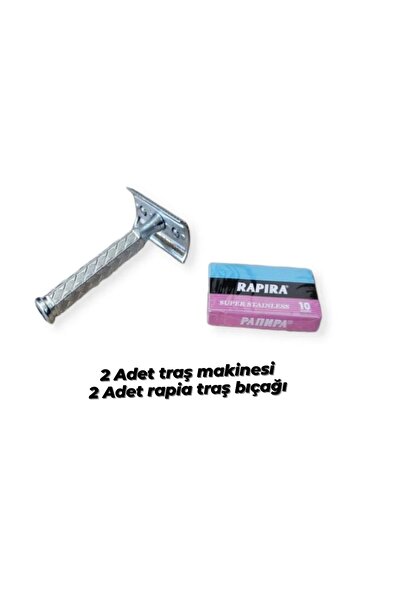 ÇEÇEN HOME Tıraş Makinesi Ve Rapıra 10 Lu Jilet 2 Adet