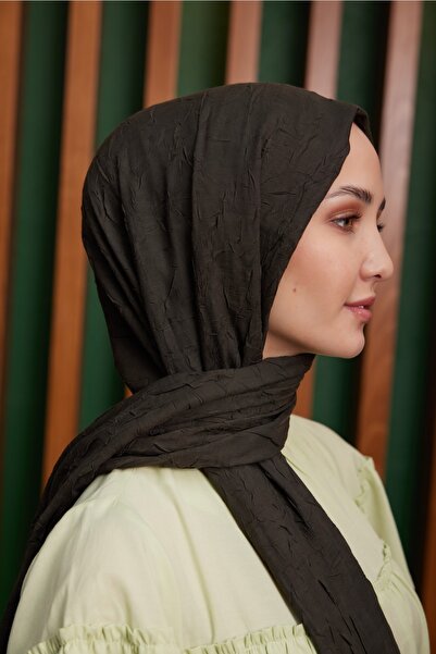 Julia Lauren شال نسائي من الخيزران باللون الأخضر الكاكي - 15