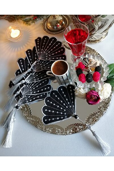 Lady Rio منديل جانبي للقهوة، منديل تقديم جانبي للقهوة، منديل تقديم القهوة، من...