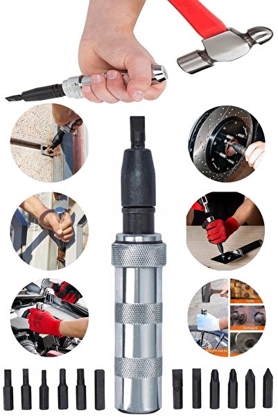 Fix Home Darbeli Tornavida Seti 12 Parça Uç Seti + Taşıma Çantası