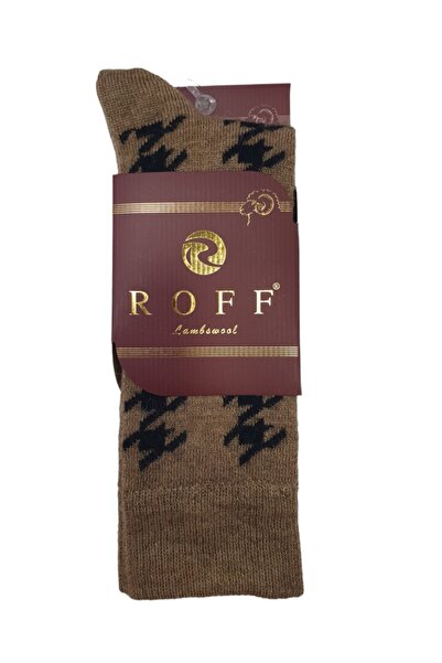 Genel Markalar Roff Yünlü Lambswool Koyun Kılı Kışlık Erkek Çorap 48 Li Paket