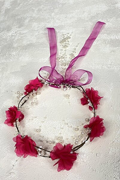 Bontex Στέμμα Παράνυμφου Ειδικού Σχεδιασμού, Φούξια Στέμμα Παράνυμφου με Τρια...