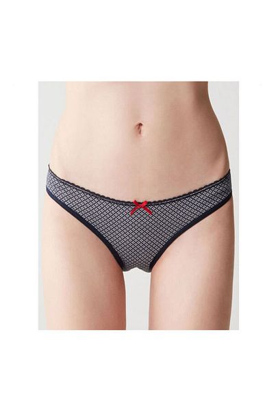 U.S. Polo Assn. Damă, cu licență, Uspa, bumbac, roșu, slip de producție specială, chiloți, pachet de 3