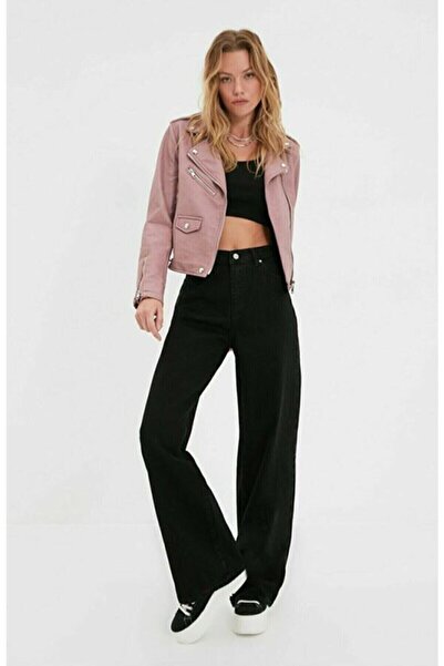 Ramrod Suzy Yüksel High Waist Lycra Loose Cut Wide Leg Jeans
